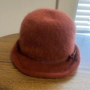 Vintage Jacoll Rust Wool Blend Hat